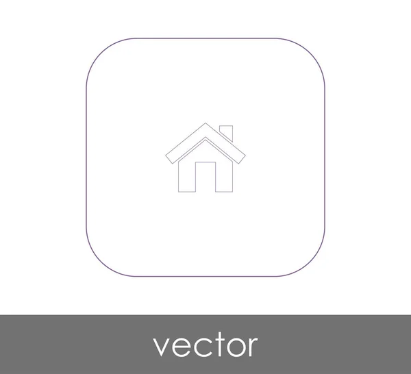 Home web icon — Stock Vector