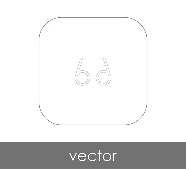 Brillensymbol Für Webdesign Und Anwendungen Vektorillustration — Stockvektor