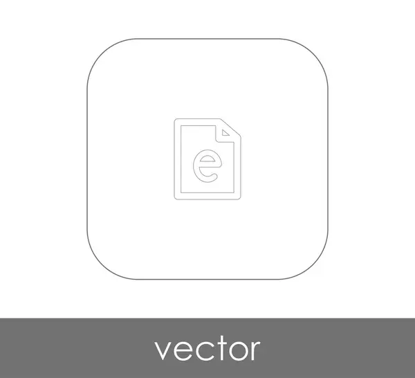 Vector Illustration Design Folder Icon — Stock Vector