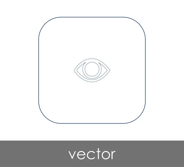 Ícone dos olhos — Vetor de Stock