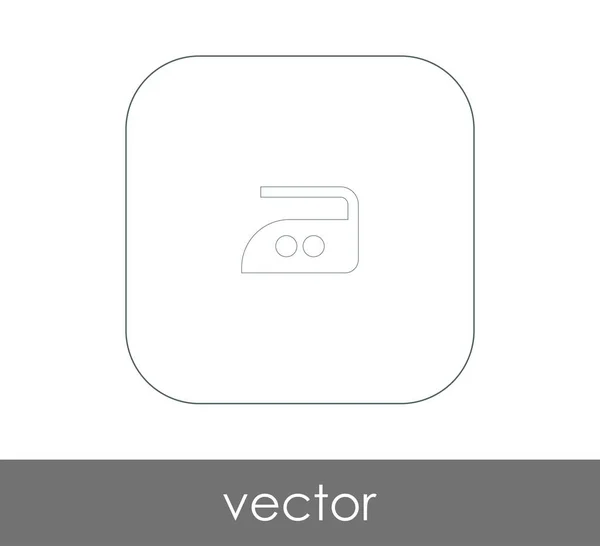 Icône Fer Pour Conception Web Les Applications — Image vectorielle