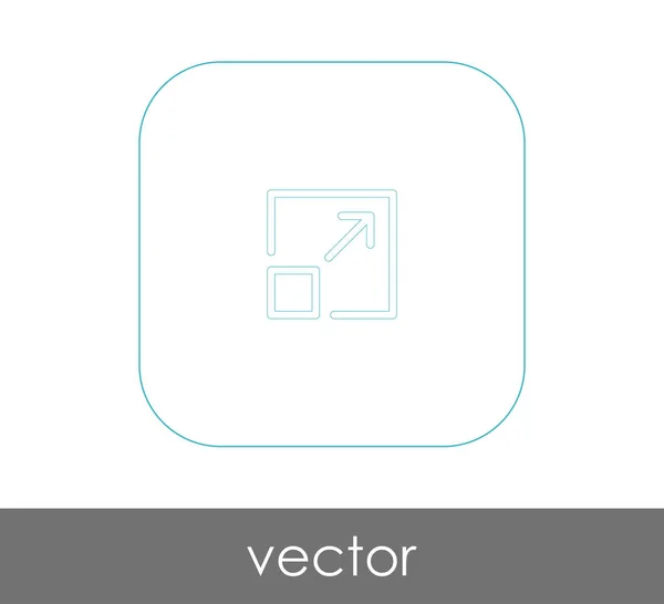 Diseño Ilustración Vectorial Del Icono Pantalla — Vector de stock