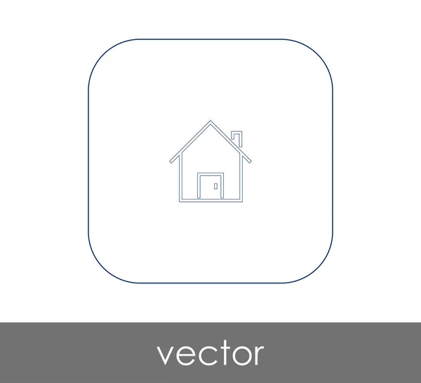 Home Icon Logo Vector Illustration — Stock Vector