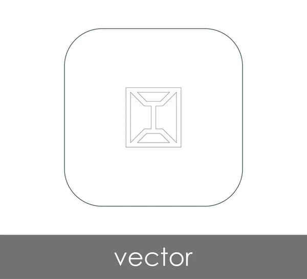 Ícone Envelope Logotipo Ilustração Vetorial — Vetor de Stock