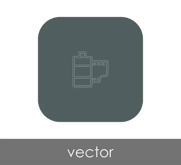 Filmzeichen Symbol Vektorillustration — Stockvektor