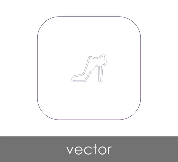 Icône de talon haut — Image vectorielle