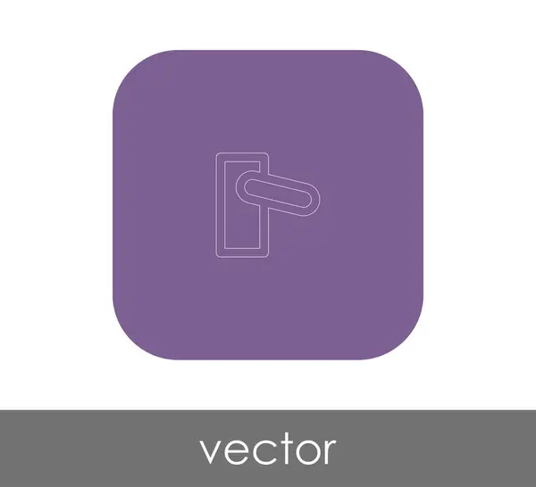 Türknauf Symbol Logo Vektorillustration — Stockvektor