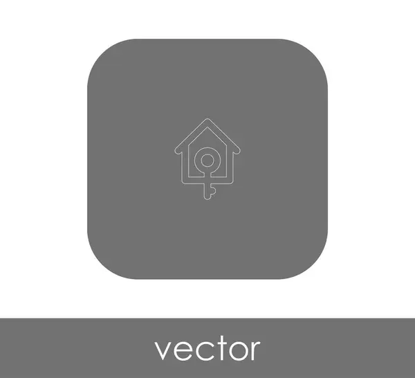 Vektor Illustration Design Von Haus Ikone Für Web Design Und — Stockvektor