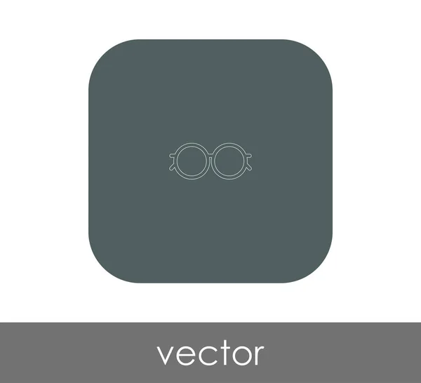 Icono Gafas Graduadas Para Diseño Web Aplicaciones Ilustración Vectorial — Vector de stock