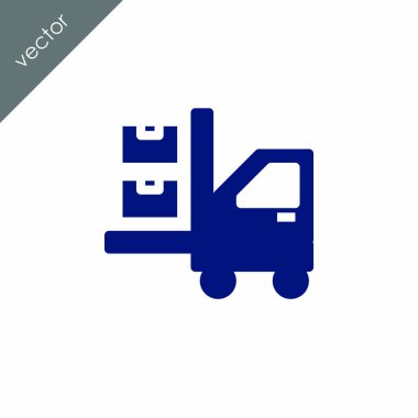 Çatal kaldırma kutsal kişilerin resmi, vektör çizim