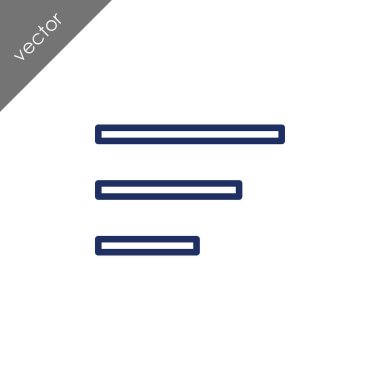 sol kutsal kişilerin resmi, vektör çizim metni hizalama