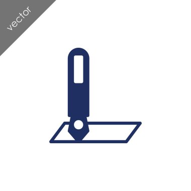 düz simge oluşturma, vektör illüstrasyonu