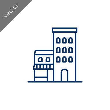 düz simge oluşturma, vektör illüstrasyonu