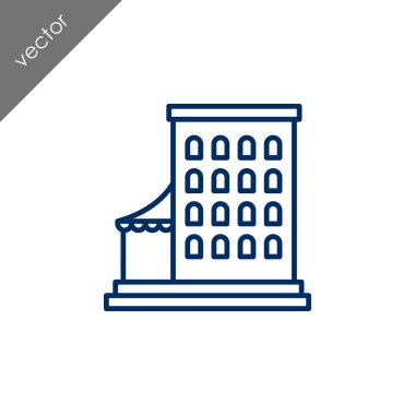 düz simge oluşturma, vektör illüstrasyonu