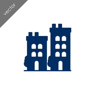 düz simge oluşturma, vektör illüstrasyonu