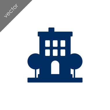 düz simge oluşturma, vektör illüstrasyonu