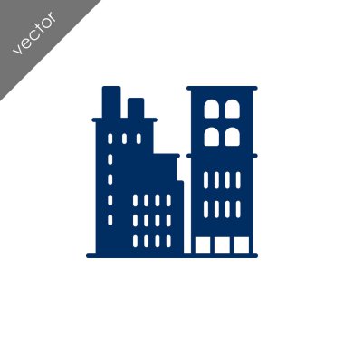 düz simge oluşturma, vektör illüstrasyonu