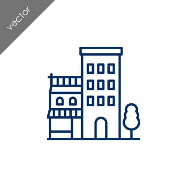 düz simge oluşturma, vektör illüstrasyonu