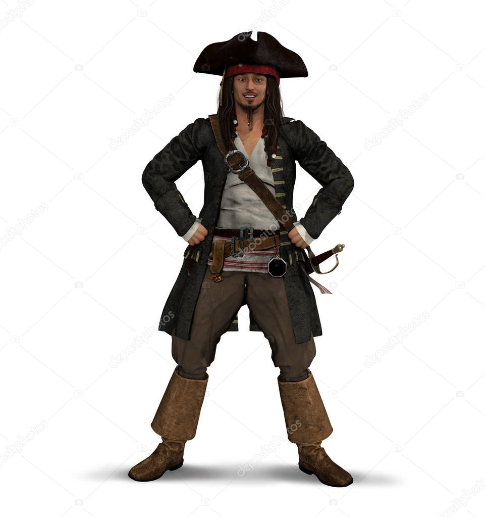 Proud Swashbuckling Pirate