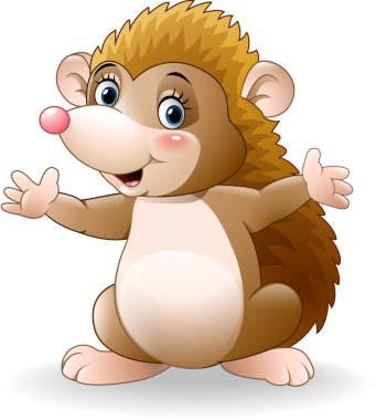 Tatlı kirpi çizgi filmi.