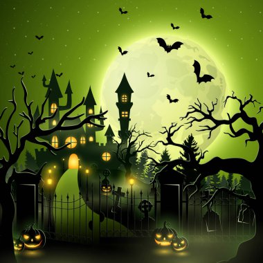 Kale ve kabaklar ürpertici mezarlık