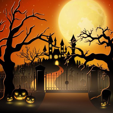 Kale ve kabaklar ürpertici mezarlık