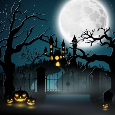 Kale ve kabaklar ürpertici mezarlık