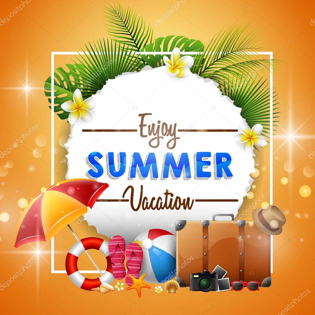 Enjoy summer holiday vocation 