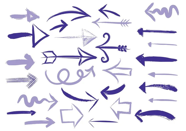 Dekoratif oklarım, fırçayla elden boyanmış.