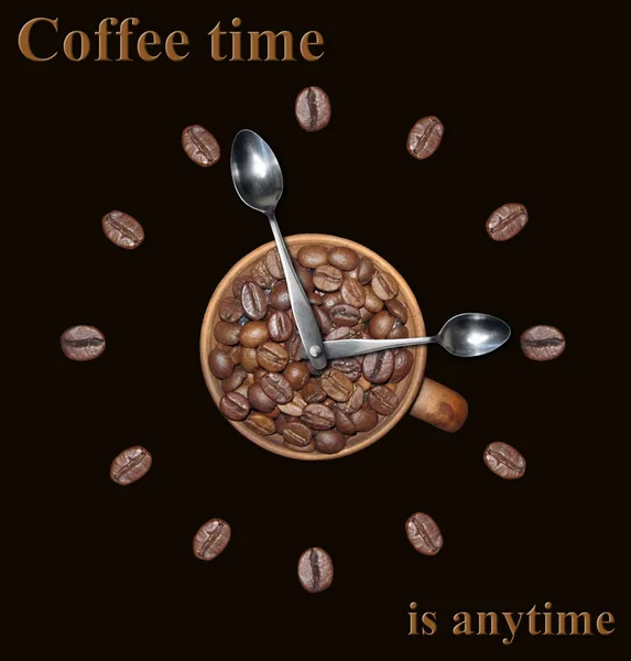 Coffee time is anytime — Stock Photo, Image