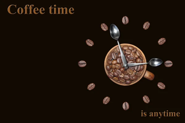 Coffee time is anytime 2 — Stock Photo, Image