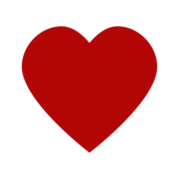 Ikona Vektoru Srdce Pojem Láska Abstraktní Ilustrace Vektorového Návrhu — Stockový vektor