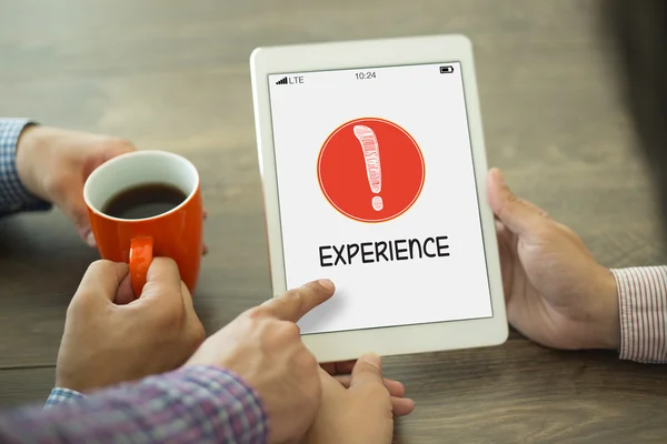 NEGOCIOS, CONCEPTO DE EXPERIENCIA — Foto de Stock