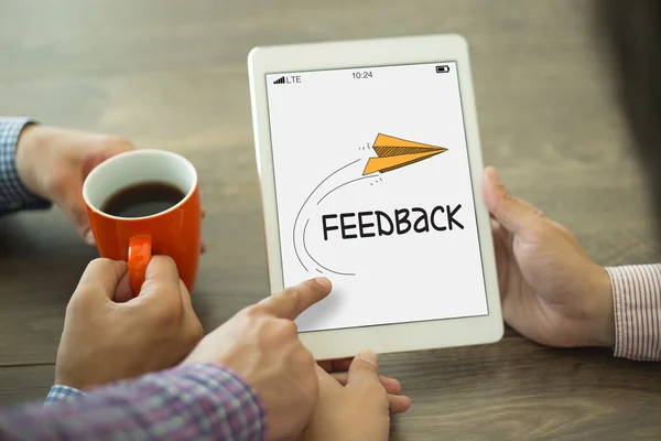 CONSUMER FEEDBACK CONCEPT — Stockfoto