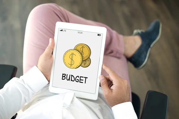 MARKET, BUDGET CONCEPT — Stock Photo, Image