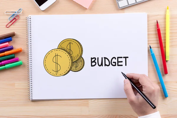 MARKET, BUDGET CONCEPT — Stock Photo, Image