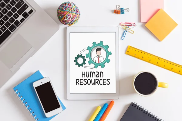 Концепція людських ресурсів — стокове фото