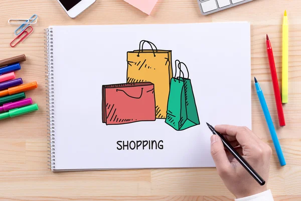 Concepto de compras minoristas —  Fotos de Stock