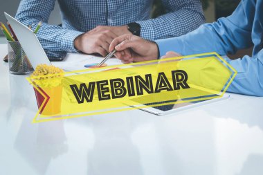 Webinar iş kavramı