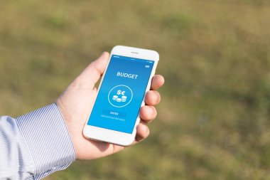 Bütçe kavramı ekranda 