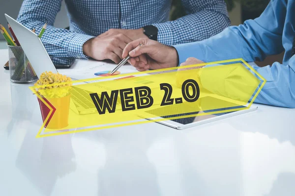 Concepto de negocio Web 2.0 —  Fotos de Stock