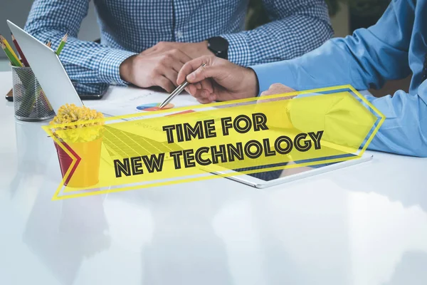 Time For New Technology — Stock Photo, Image