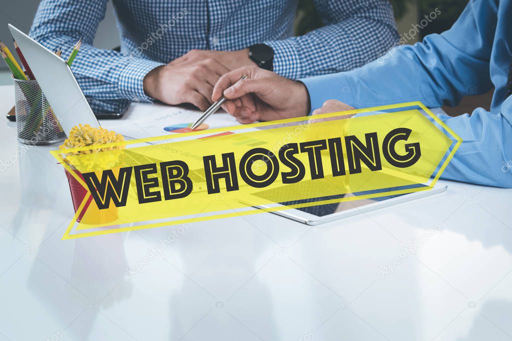 Web Hosting concept