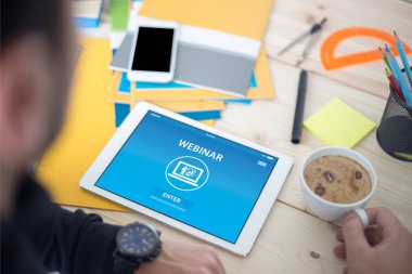 Webinar kavram ekranda 