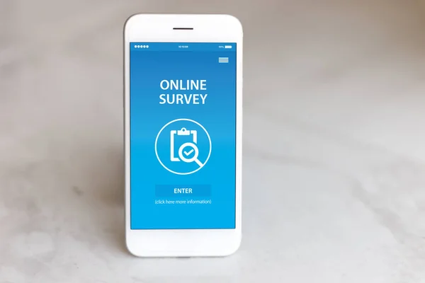 オンライン調査の概念 — ストック写真