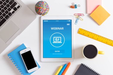 Webinar kavram ekranda 