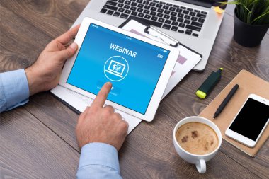 Webinar kavram ekranda 