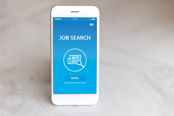 JOB SEARCH  CONCEPT 