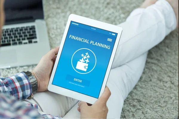Financiële planning concept — Stockfoto