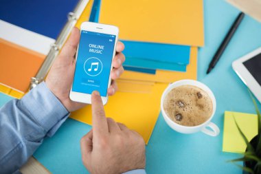Müzik App konsepti 